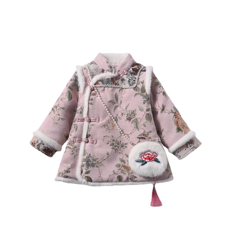 Winter Baby Girls Hanfu Kids P - مراجعة Winter Clothing Baby وسعره