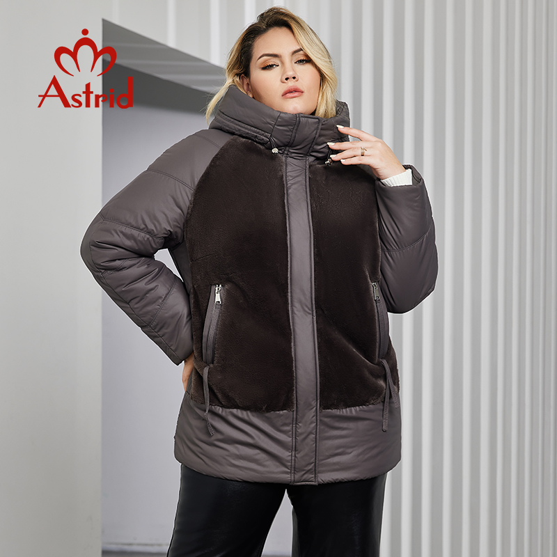 Astrid Plus Size Winter Jacket - مراجعة Winter Clothing Design وسعره