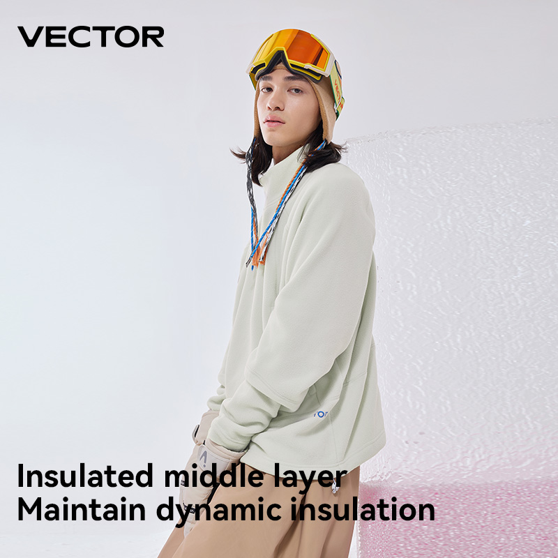 VECTOR Fleece Jacket Woman Men - مراجعة Winter Clothing Vector وسعره
