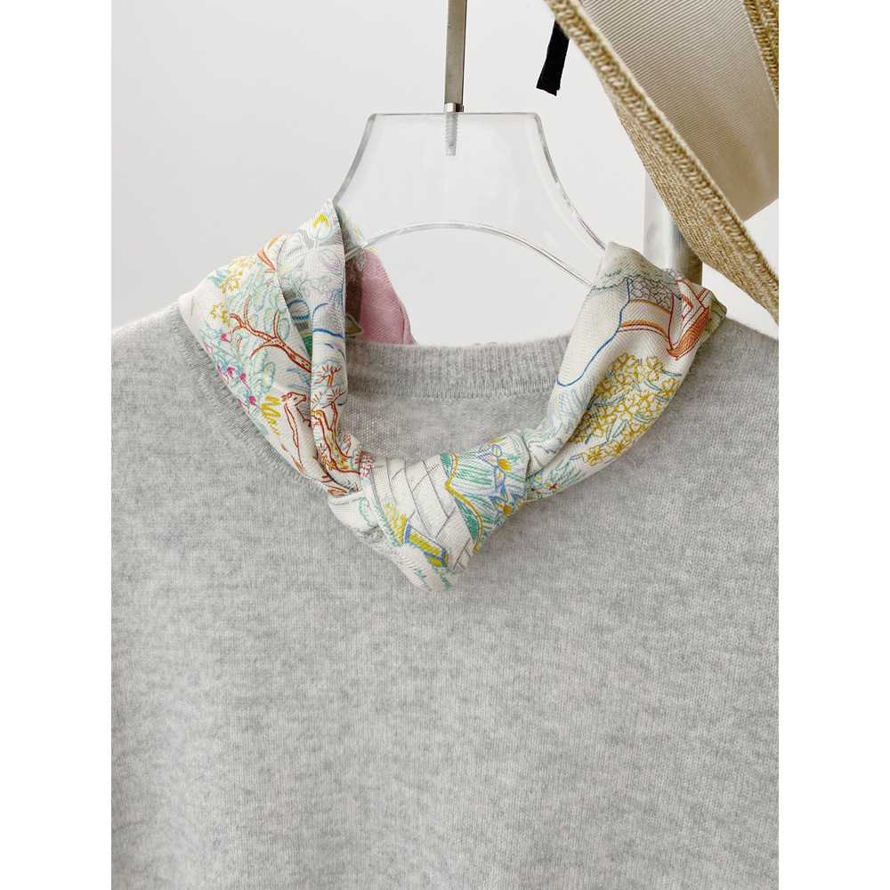 Double Face Scarf Women Silk W - مراجعة Winter Clothing Hong Kong وسعره