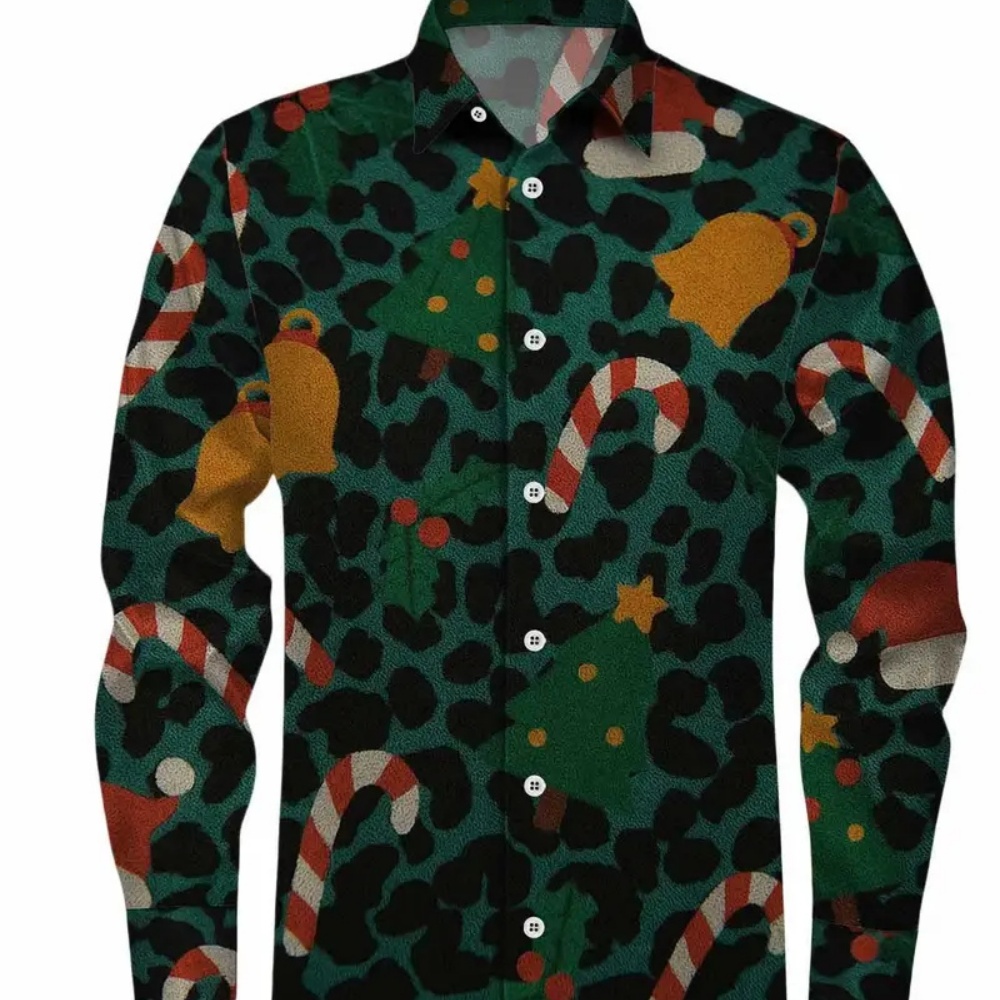 Men's Long-Sleeved Christmas P - مراجعة Winter Clothing Ideas وسعره