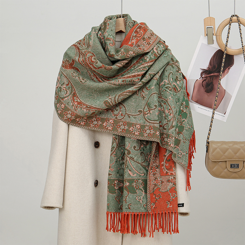 2024 Fashion Ethnic Style Wome - مراجعة Cashmere Scarf Wrap وسعره