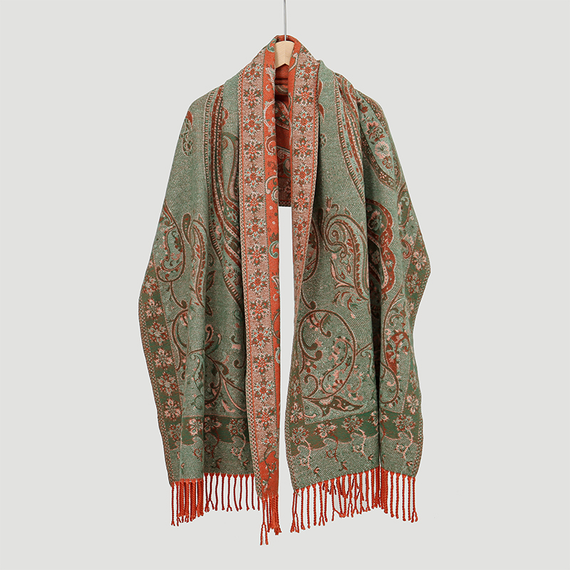 2024 Fashion Ethnic Style Wome - مراجعة Cashmere Scarf Wrap وسعره