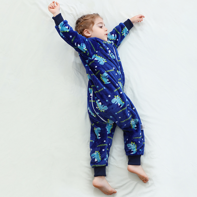 MICHLEY Dinosaur Cartoon Flann - مراجعة Winter Clothing Toddler وسعره