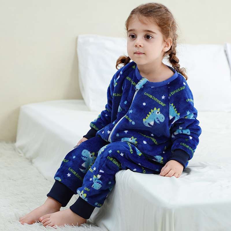 MICHLEY Dinosaur Cartoon Flann - مراجعة Winter Clothing Toddler وسعره