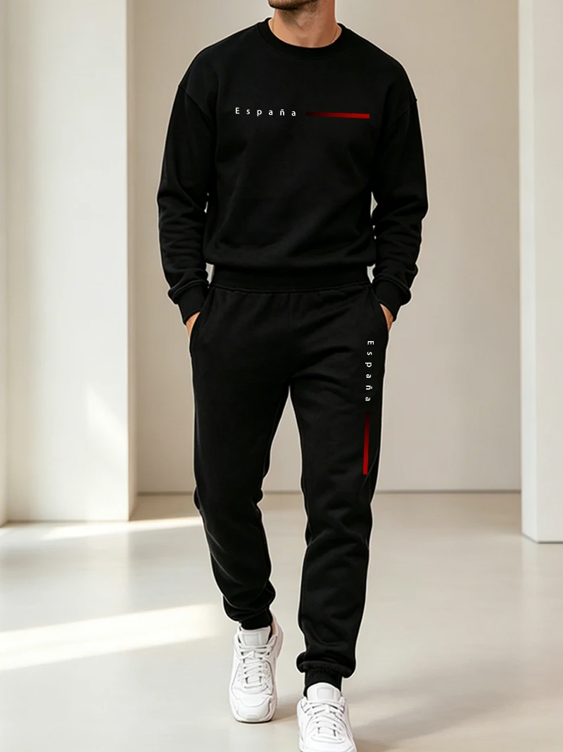 Running Mens Tracksuit Casual  - مراجعة Winter Clothing For وسعره