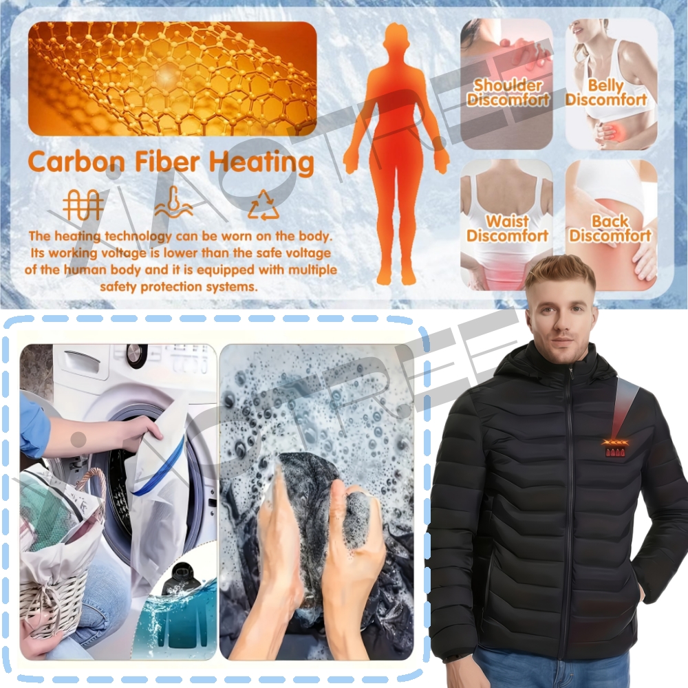 28 Areas Men Women's Heating J - مراجعة Winter Clothing Uae وسعره
