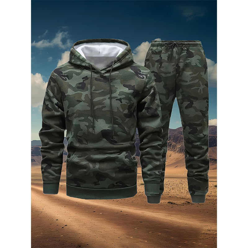 Autumn Camouflage 3D Print Hoo - مراجعة Winter Clothing For وسعره