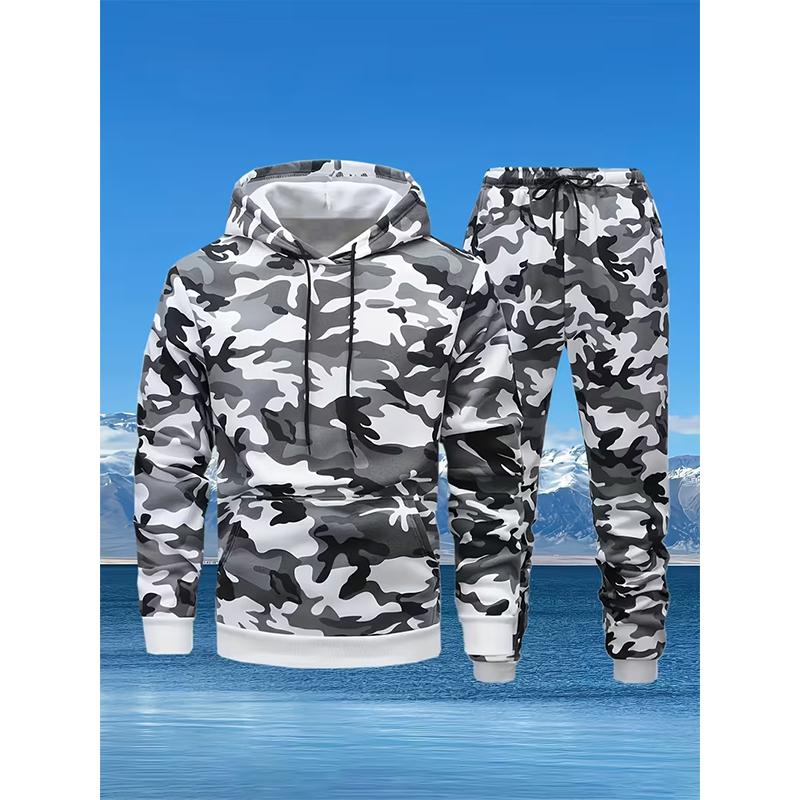 Autumn Camouflage 3D Print Hoo - مراجعة Winter Clothing For وسعره
