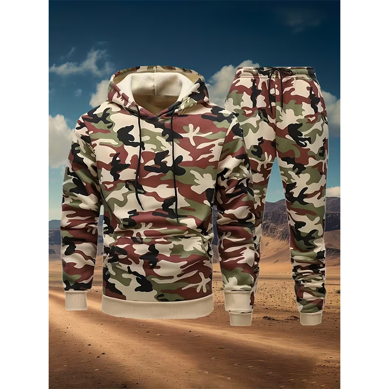 Autumn Camouflage 3D Print Hoo - مراجعة Winter Clothing For وسعره