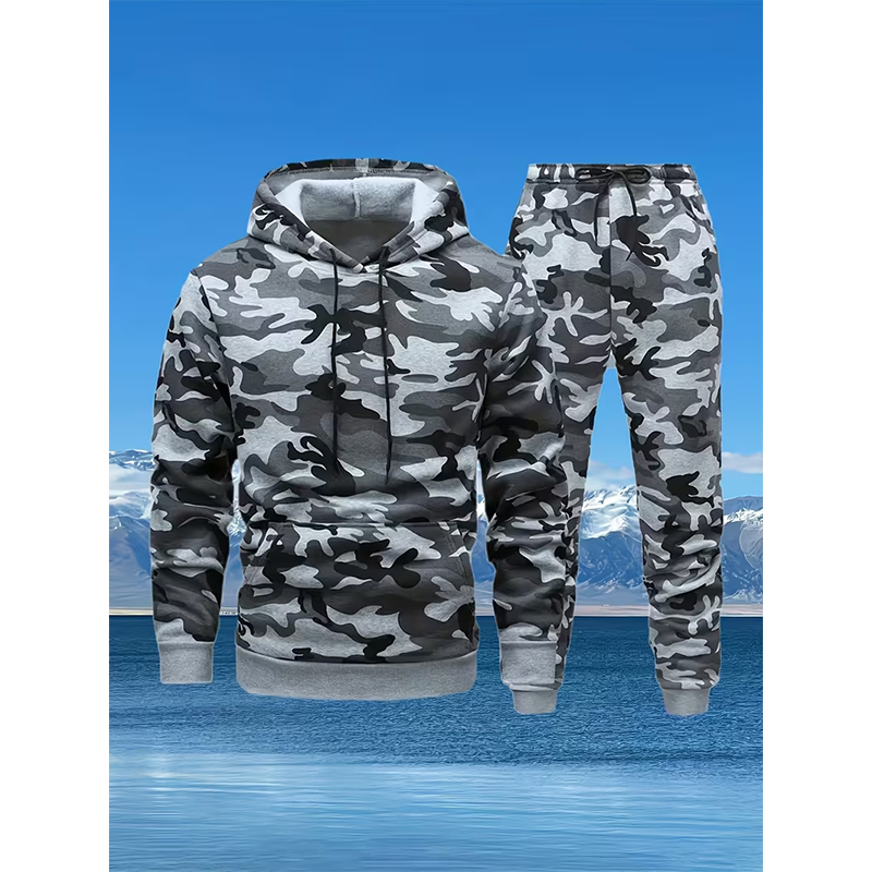 Autumn Camouflage 3D Print Hoo - مراجعة Winter Clothing For وسعره
