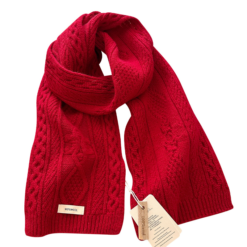Luxury 100% Wool Scarf Women M - مراجعة Cashmere Scarf Wrap وسعره