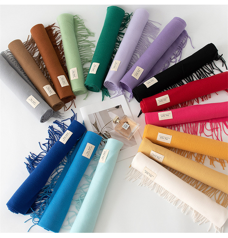 2024 Autumn Scarf For Women Lo - مراجعة Cashmere Scarf Wrap وسعره