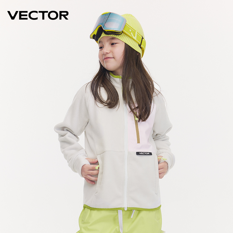 VECTOR Fleece Jacket Children  - مراجعة Winter Clothing Vector وسعره
