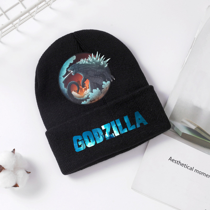 Godzilla Knitted Hat Winter Sp - مراجعة Winter Clothing Baby وسعره