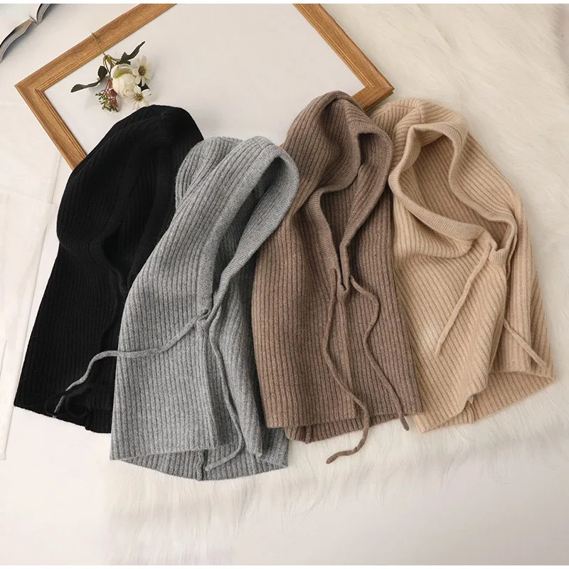 Knitted Hooded Winter Balaclav - مراجعة Winter Clothing Korea وسعره