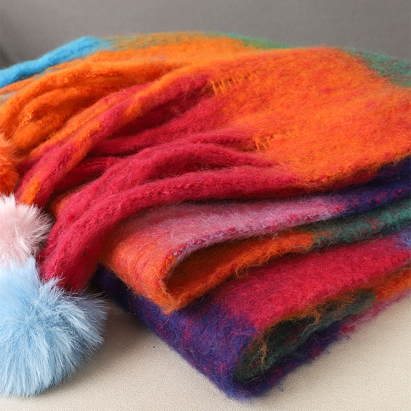 Luxury Plaid Scarf Winter Warm - مراجعة Cashmere Scarf Wrap وسعره