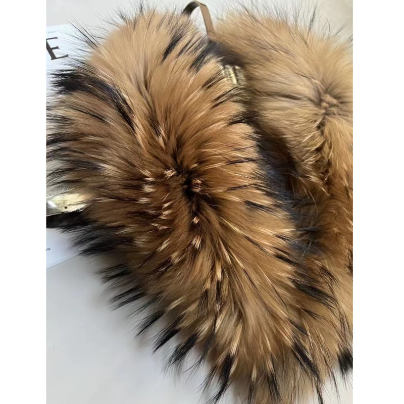 Raccoon Fur Collar Female Wint - مراجعة Winter Clothing Design وسعره