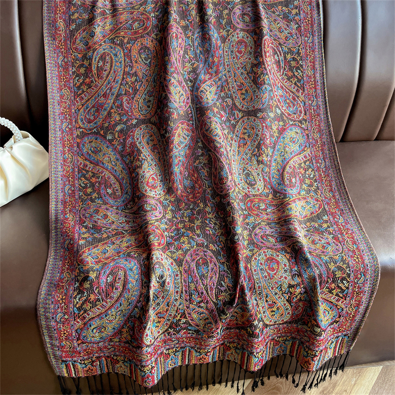 Luxury Embroidery Cashmere Win - مراجعة Cashmere Scarf Wrap وسعره