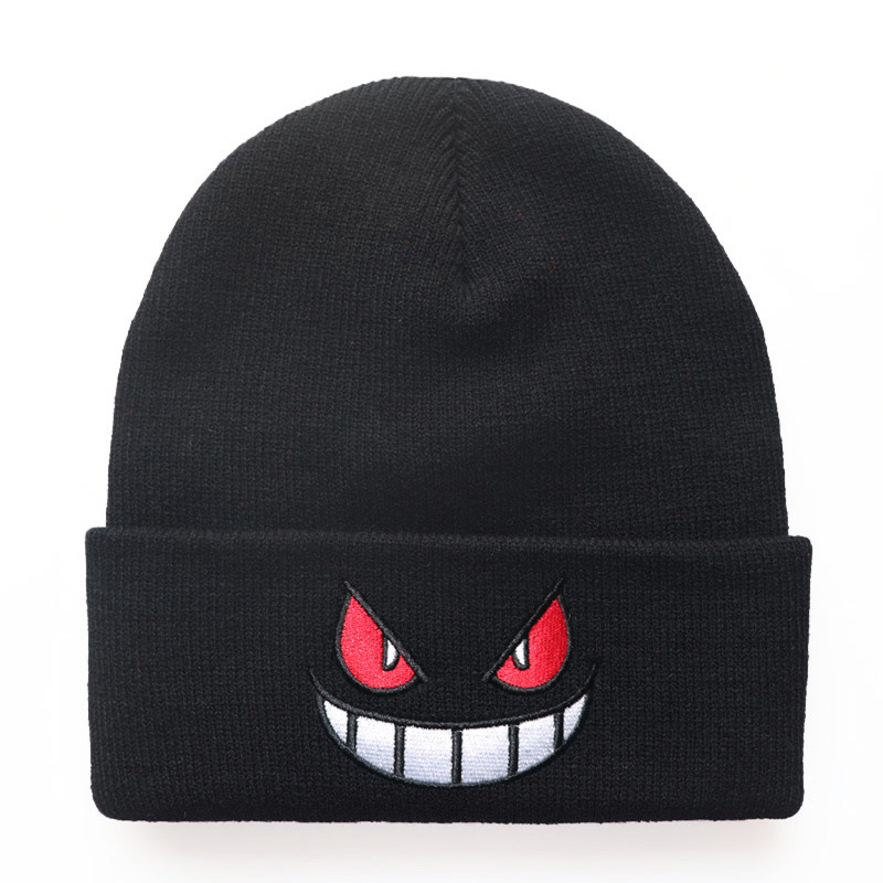 Pokemon Gengar Embroidery Knit - مراجعة Winter Clothing Accessories وسعره