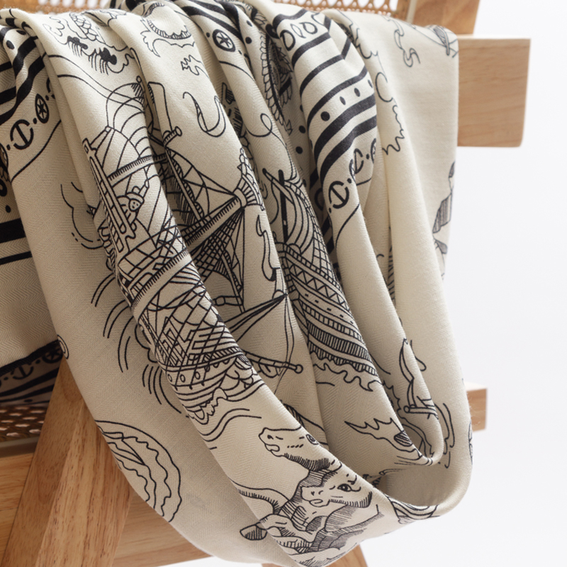 Wool Silk Scarf Women Large Sc - مراجعة Winter Clothing Accessories وسعره