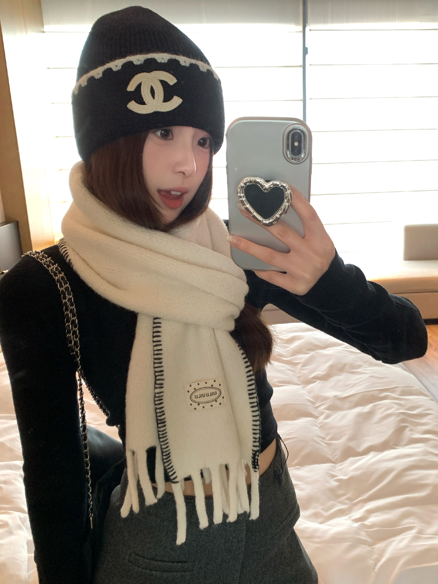 Woolen Korean Style Edge-Locke - مراجعة Winter Clothing Korea وسعره
